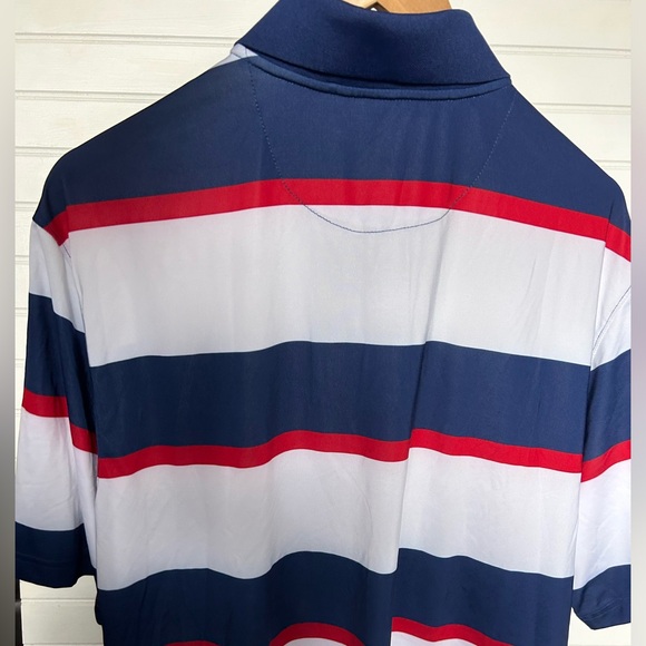 WALTER HAGEN “folds of honour” mens large golf polo - Picture 6 of 6